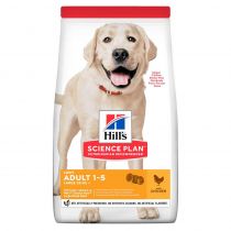 Сухий корм Hill's Science Plan Adult Light Large Breed для собак, з куркою, 2.5 кг