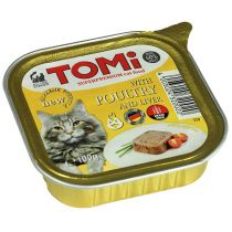 Паштет Tomi poultry liver супер премиум з курячою печінкою, для котів, 100 г