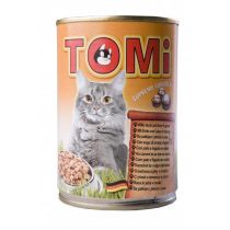 Консерви Tomi duck liver з качкою і печінкою, для котів, 400 г