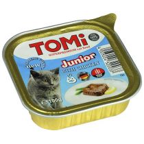 Консерви Tomi junior для кошенят, з куркою, паштет, 100 г