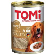 Консерви Tomi 3 kinds of poultry 3 види птиці, супер премиум, для собак, 1.2 кг