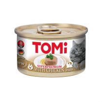 Консерви Tomi Chicken з куркою, для котів, мус, 85 г