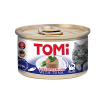 Консерви Tomi Tuna з тунцем, для котів, мус, 85 г