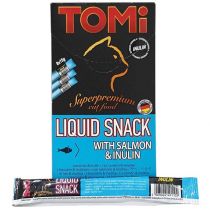 Ласощі Tomi Liquid Snack Salmon & Inulin рідке, лосось з іннуліном, для котів, 15 г