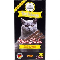 Ласощі Tomi Delicious Mini Sticks Cheese з сиром, для котів, 400 г