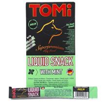 Ласощі Tomi Liquid Snack Mint&Inulin рідке, м'ята з інулін, для собак, 15 г