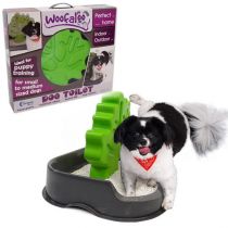 Туалет Woofaloo Dog Toilet для псів собак малих і середніх порід, 36х55х45.5 см