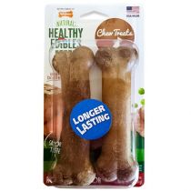 Ласощі Nylabone Healthy Edibles Lasting Beef жувальний, для собак до 16 кг, смак яловичини