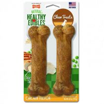 Ласощі Nylabone Healthy Edibles Chicken жувальний, для собак, до 16 кг, смак курки, 178 г