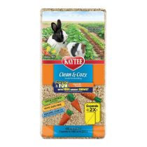 Підстилка Kaytee Clean & Cozy Vegetable Garden для гризунів, целюлоза, з іграшкою в подарунок, 8.2 л