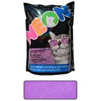 Наповнювач Neon Litter Clump грудкує, кварцовий, неоновий, фіолетовий, 1.81 кг