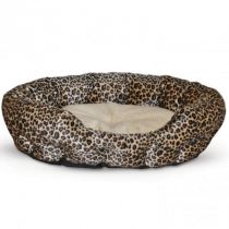 Теплий лежак K&H Nuzzle Nest, для собак і котів, 48×48×15 см