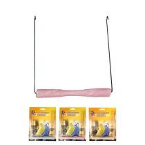 Іграшка Flamingo Swing Sand Perch для птахів, гойдалки з піщаної жердинку, 14х1.5 см