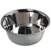 Миска Flamingo Dog Dish Inox для собак, нержавіюча, 19 см