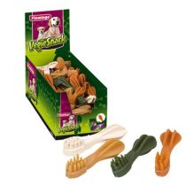 Ласощі Flamingo Vegie Tooth Mix для собак, жувальна зубна щітка, 10 шт/уп, 11 см, ціна за 1 шт