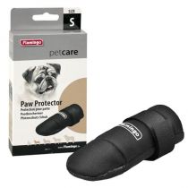 Захисне взуття Flamingo Paw Protector для порід мопс, такса, пудель, розмір S, чорна