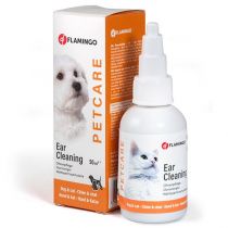 Капли Flamingo Petcare Ear Cleaner для чистки ушей собак и котов, 50 мл