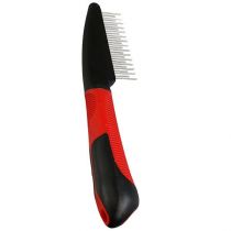 Гребінець Flamingo Comb Rotating Teeth SH-L для собак, універсальна з обертовими зубцями, 29 зубців