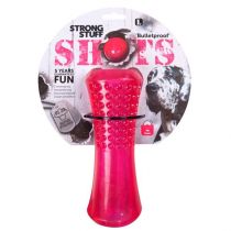 Іграшка Flamingo Shots Stick суперміцна, для собак, гума, плаваюча, 8х8х20 см