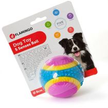 Іграшка Flamingo 5 Senses Ball для собак, гума, 8 см