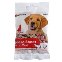 Ласощі Flamingo Micro Bones Training Treat кісточка, для навчання собак, 50 г