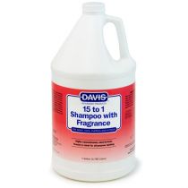 Шампунь Davis 15 to 1 Shampoo Fresh Fragrance для собак і котів, концентрат, 3.8 л