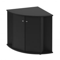 Кутова тумба Ferplast Stand Dubai Corner 90 Black для акваріума Dubai Corner 90, чорна, 65x90x73 см