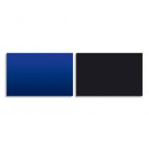 Двосторонній акваріумний фон Ferplast BLU 9051, синій / чорний, 120x50 см