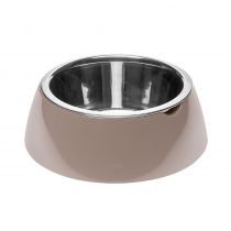 Ferplast Jolie Medium Dove Grey Bowl металева миска для собак і кішок, 20 см
