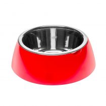 Ferplast Jolie Medium Red Bowl металева миска для собак і кішок, 20 см