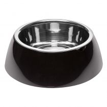 Ferplast Jolie Large Black Bowl металева миска для собак і кішок, 23,3 см