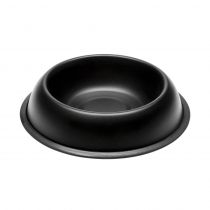 Ferplast Mira KC 72 Bowl Black металева пофарбована миска для собак і кішок, чорна, 21 см