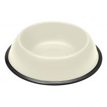 Ferplast Mira KC 78 Bowl White металева пофарбована миска для собак і кішок, біла, 28 см