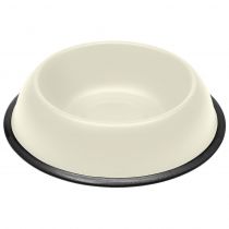 Ferplast Mira KC 80 Bowl White металева пофарбована миска для собак і кішок, біла, 32,5 см