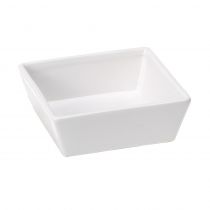 Ferplast Altair 14 White керамічна миска для кішок і собак біла, 14x14x5 см