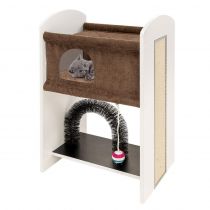 Ferplast Cat Tree Leo меблі для котів з ігоровой зоною і кігтеточкою, 50x37x84 см