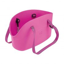 Сумка-переноска Ferplast With-Me Bag Small Purple для дрібних собак до 8 кг, фіолетова, 35×14×22 см