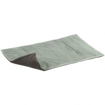 Двухгранна оксамитова підстилка Ferplast Baron 65 Blanket Green-Grey для котів і собак, 65×40 см