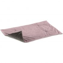 Двухгранна оксамитова підстилка Ferplast Baron 65 Blanket Purple-Grey для котів і собак, 65×40 см