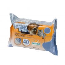 Genico Fresh 15 Dogs & Cats очищаючі серветки для собак і кішок, 13x20 см