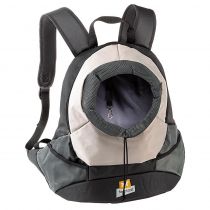 Рюкзак-переноска Ferplast Kangoo Large Grey Backpack для дрібних собак, сіра, 41.5×20×43 см