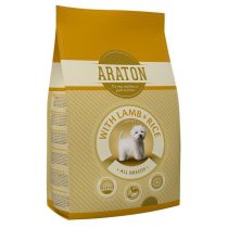 Сухий корм Araton Adult All Breeds With Lamb&Rice для собак вагою від 5 до 60 кг, 3 кг