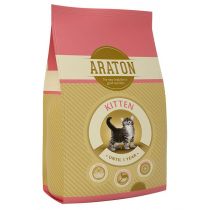 Сухий корм Araton Adult Kitten для котів вагою від 0.5 до 5 кг, 400 г