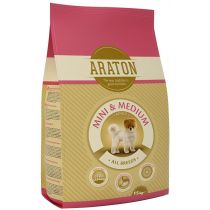 Сухий корм Araton Adult Mini&Medium для собак вагою від 2 до 26 кг, 15 кг