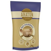 Сухий корм Araton Adult No Hairball для котів для усунення болю в кишечнику вагою від 1 до 8 кг, 400 г