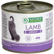 Консерва Natures Protection Adult Lamb для дорослих собак, 200 г