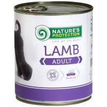 Консерва Natures Protection Adult Lamb для дорослих собак, 800 г