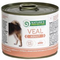 Консерва Natures Protection Adult Veal для дорослих собак, 200 г