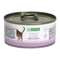 Консерва Natures Protection Sensitive Digestion Turkey & Lamb для котів, 100 г