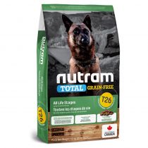 Сухий корм T26 Nutram Total Grain-Free Lamb&Lentils для собак, з ягням і сочевицею, беззерновий, 20 кг